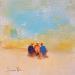 Painting Entre eux by Klein Bruno | Painting Figurative Marine Oil