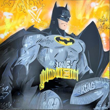 Gemälde Batman king von Kedarone | Gemälde Pop-Art Graffiti, Posca Pop-Ikonen