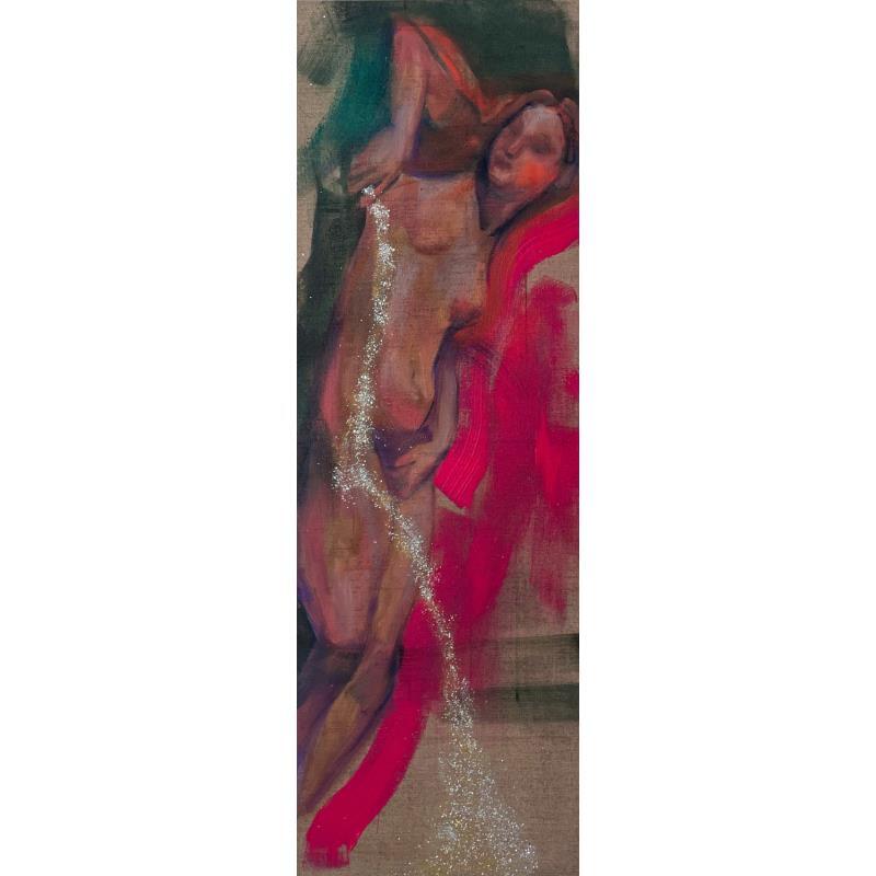 Painting Venus Debout, d'après Titien by Coline Rohart  | Painting Figurative Oil Nude