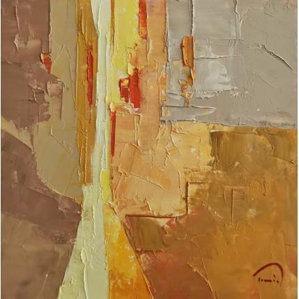 Painting Warm afternoon by Tomàs | Painting Abstract Oil Life style, Urban