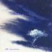 Peinture Un pin dans le vent par Langeron Stéphane | Tableau Figuratif Matiérisme Paysages Aquarelle