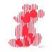 Peinture Mickey Décalage Rouge par Wawapod | Tableau Pop-art Icones Pop Acrylique Posca