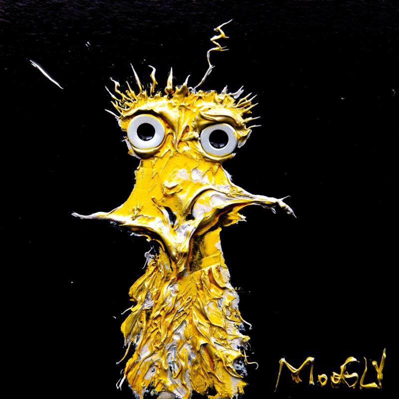Painting Caractérius by Moogly | Painting Naive art Acrylic Animals, Pop icons