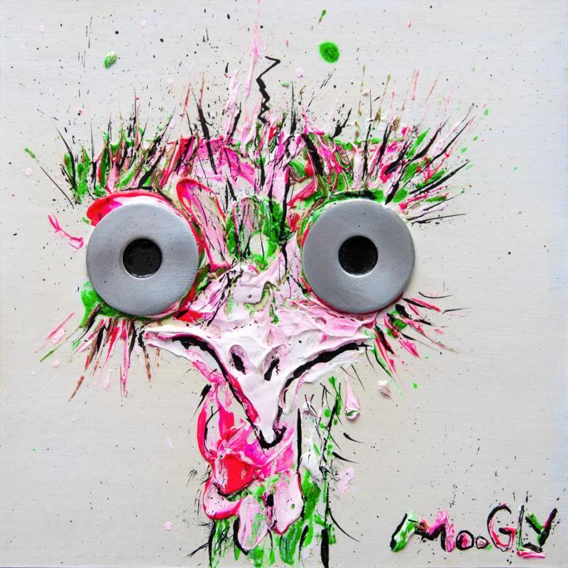 Painting Perpluxe by Moogly | Painting Naive art Acrylic