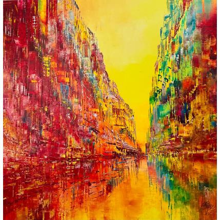 Gemälde Always the sun  von Levesque Emmanuelle | Gemälde Figurativ Öl Landschaften, Urban