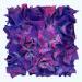Painting Lilac by Dalloz Julie | Painting Raw art Subject matter Graffiti Wood Textile Upcycling