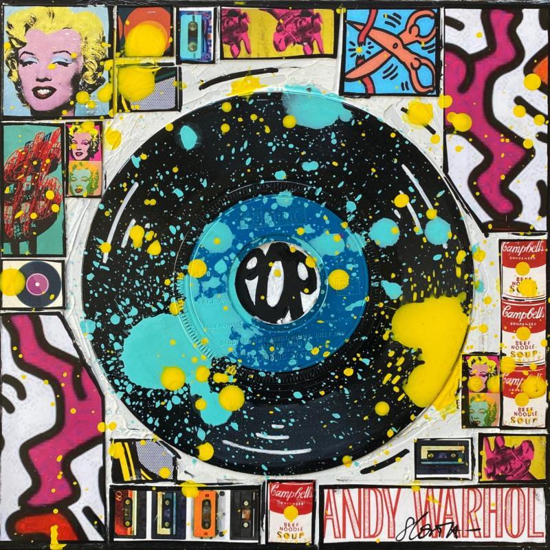 Painting Pop Vinyle by Costa Sophie | Carré d'artistes