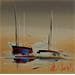Gemälde Un beau voyage II von Munsch Eric | Gemälde Figurativ Marine Öl