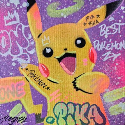 Painting pika pika pikachu  by Kedarone | Painting Street art Graffiti, Mixed Pop icons