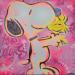 Peinture best love ever par Kedarone | Tableau Pop-art Icones Pop Graffiti Posca