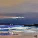 Painting Playa by Chevalier Lionel | Painting Figurative Landscapes Marine Minimalist Acrylic