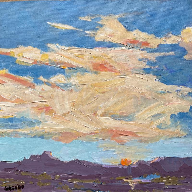 Painting Top of the Mesa by Carrillo Cindy  | Painting Figurative Landscapes Oil