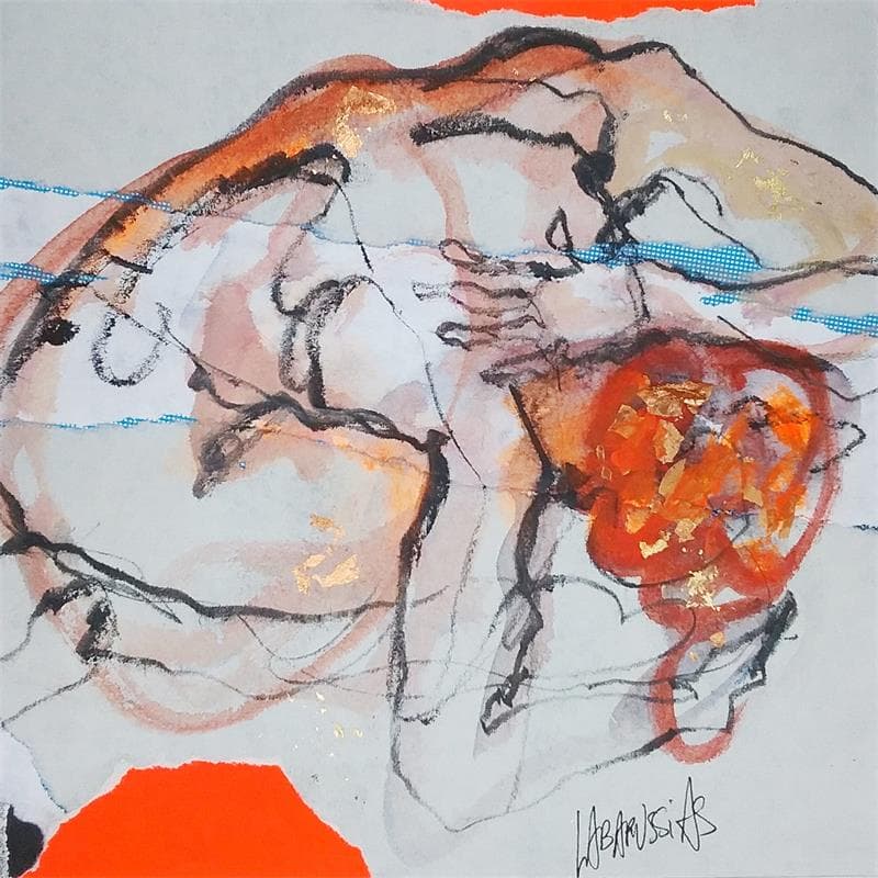 Painting Laura by Labarussias | Painting Figurative Nude
