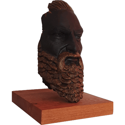 Sculpture Portrait Viking 