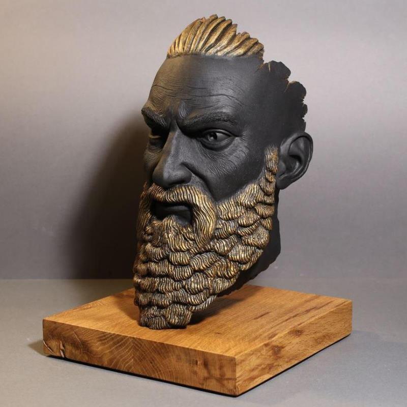 Sculpture Viking 