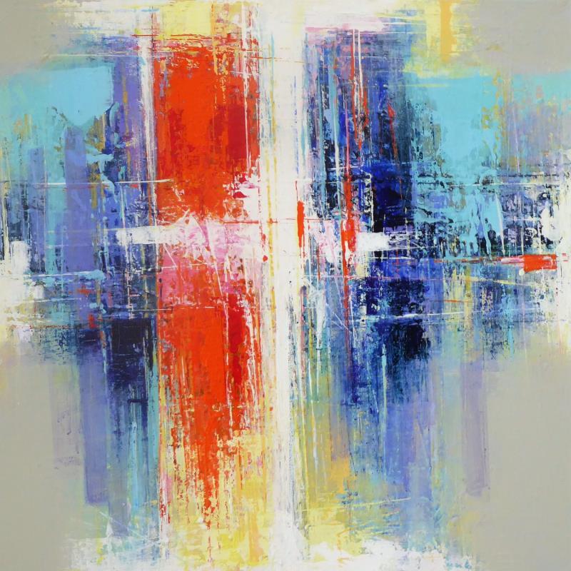 Painting Altitude by Silveira Saulo | Painting Abstract Acrylic