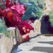 Gemälde Ruelle Bormes les Mimosas von Brooksby | Gemälde Figurativ Natur Öl