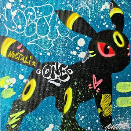 Painting noctali by Kedarone | Painting Pop-art Graffiti, Posca Pop icons