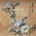 Painting Spring of branch  by Yu Huan Huan | Painting Figurative Animals Still-life Ink