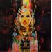 Painting Princesse Inca by Vieux Thierry | Painting Figurative Portrait Acrylic