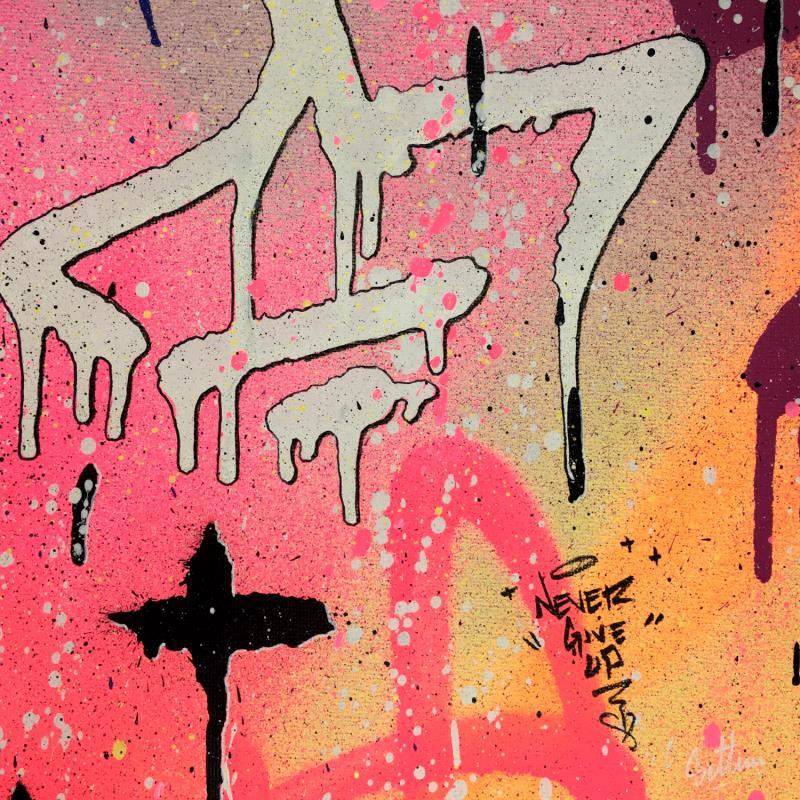 Painting F2_3 by Settini Lionel | Painting Street art Acrylic, Graffiti Pop icons