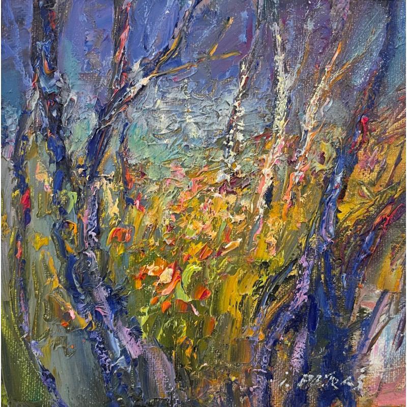 Painting Rocks in the forest  by Petras Ivica | Painting Figurative Oil