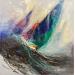 Painting The wild sea by Petras Ivica | Painting Figurative Oil