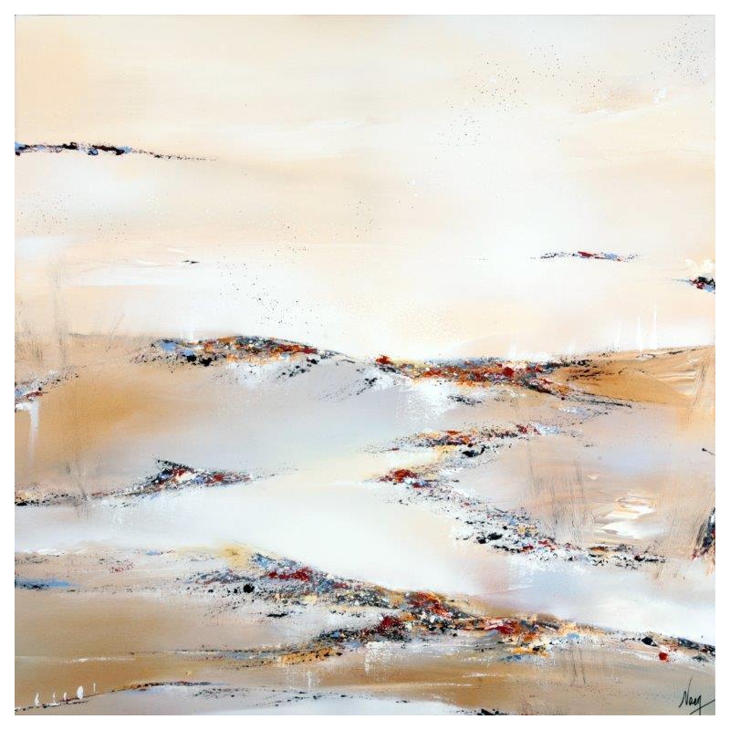 Painting 764 by Naen | Painting Abstract Acrylic Landscapes, Minimalist