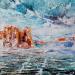 Painting Arizona Red Rock Landscape winter by Reymond Pierre | Painting Figurative Landscapes Oil