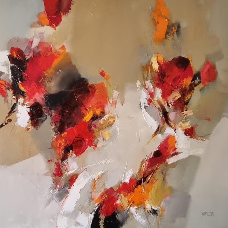 Painting In love by Virgis | Painting Abstract Oil Minimalist