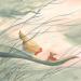 Peinture Rouge-gorge dans le vent par Marjoline Fleur | Tableau Figuratif Nature Animaux Enfant Aquarelle
