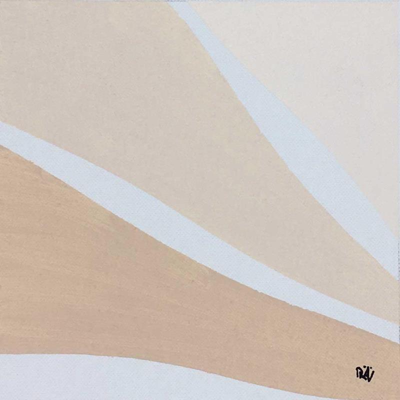 Painting Sunlight by Räv | Painting Abstract Minimalist Acrylic
