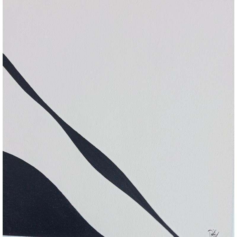 Painting Balance of opposites  by Räv | Painting Abstract Minimalist Acrylic