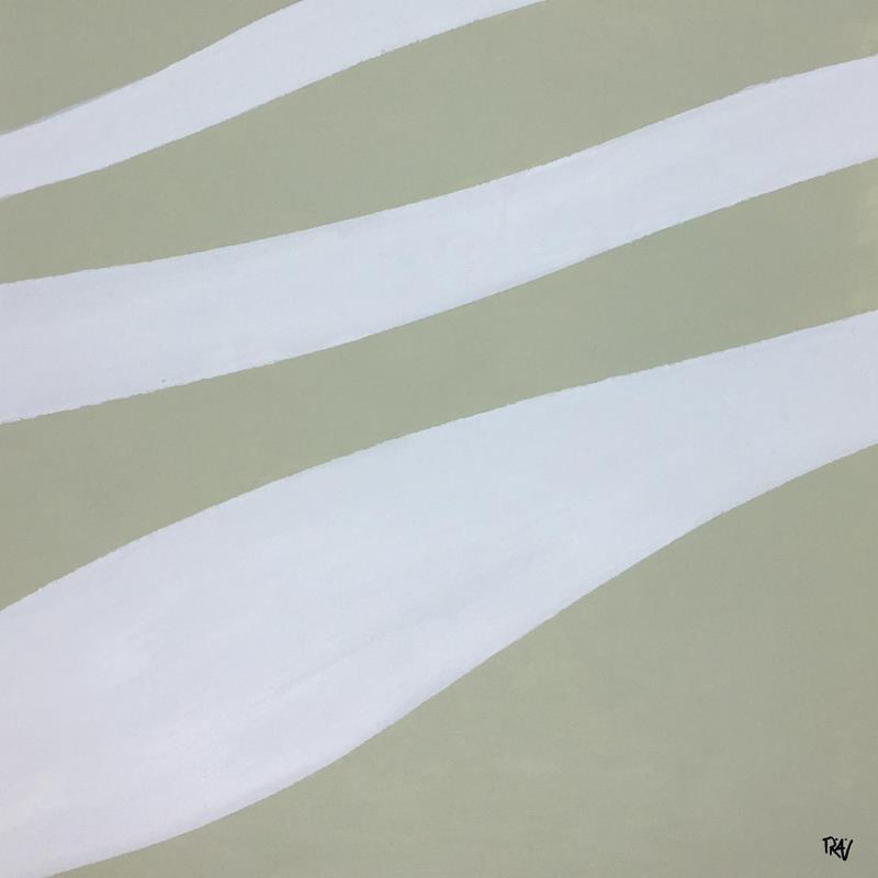 Painting Glassy by Räv | Painting Abstract Acrylic Minimalist