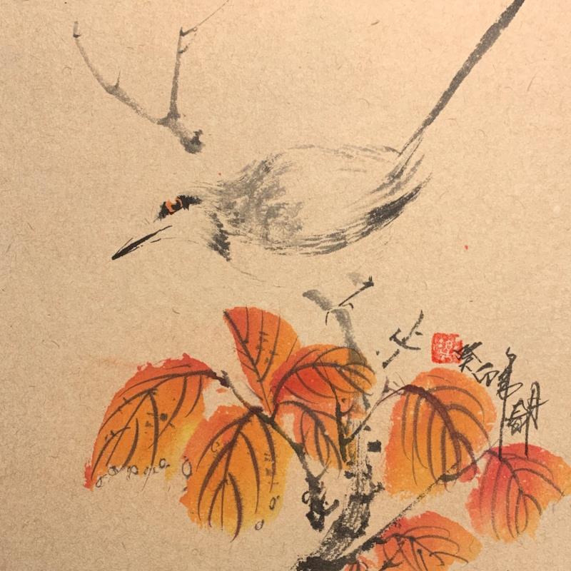 Gemälde Autumn taste  von Yu Huan Huan | Gemälde Figurativ Tiere Tinte