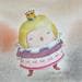 Peinture Little prince par Masukawa Masako | Tableau Art naïf Scènes de vie Aquarelle
