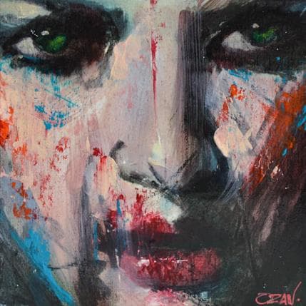 Peinture Ibti par Ozan Virgule | Tableau Figuratif Mixte Portraits