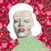 Painting Marilyn #2 by Alie Loizel | Painting Figurative Portrait Acrylic