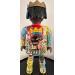 Sculpture PLAYMOBIL XXL Basquiat 63cm by Frany La Chipie | Sculpture