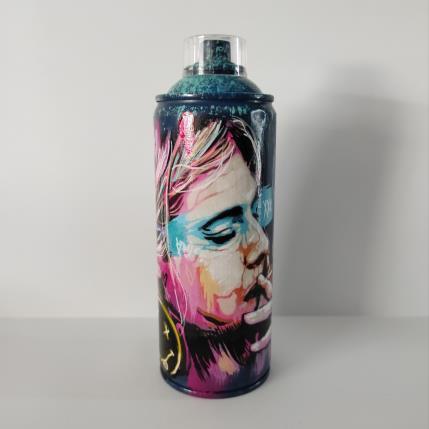 Sculpture Kurt Cobain by Sufyr | Sculpture Street art Recycled objects
