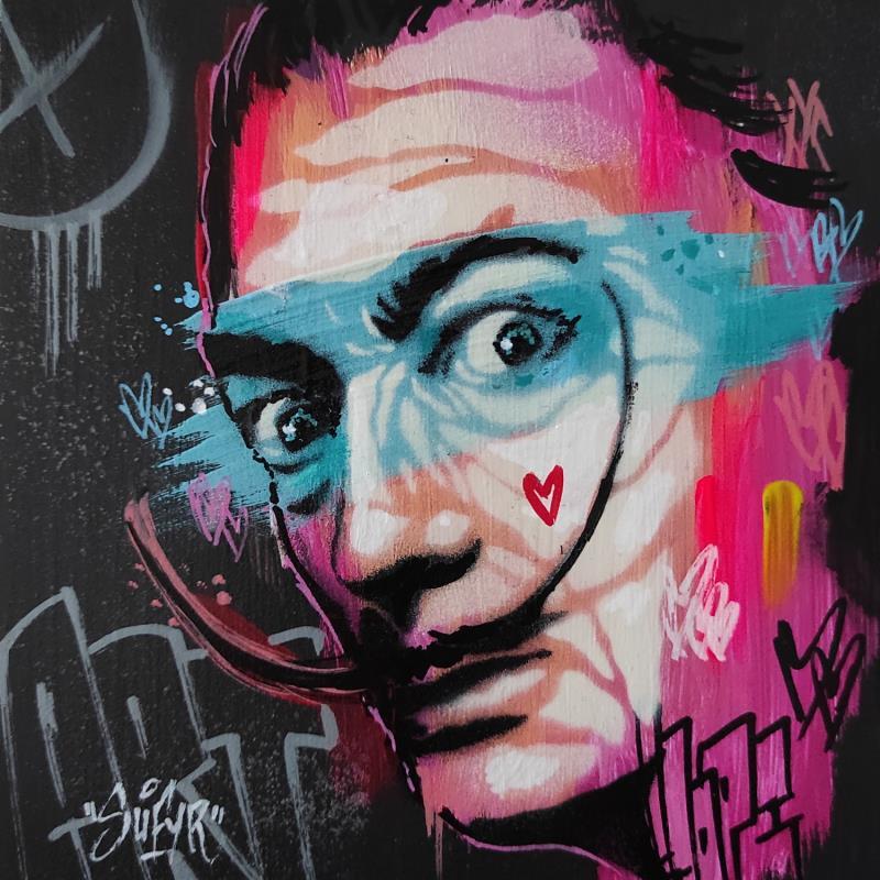 Painting Dali by Sufyr | Painting Street art Pop icons Graffiti Acrylic
