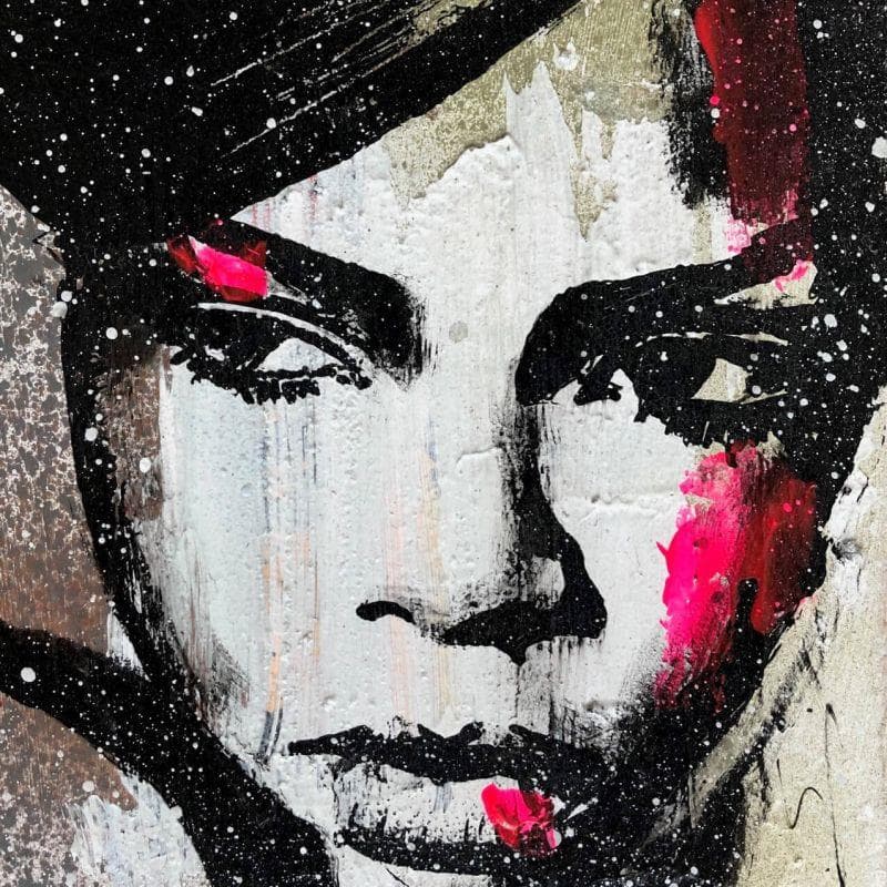 Peinture Rihanna par Mestres Sergi | Tableau Pop-art Graffiti Icones Pop