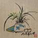 Gemälde Teatime  von Yu Huan Huan | Gemälde Figurativ Stillleben Tinte