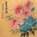 Gemälde Spring scenery  von Yu Huan Huan | Gemälde Figurativ Stillleben Tinte