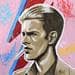 Painting Bowie by Mestre Mark | Painting Street art Graffiti Pop icons