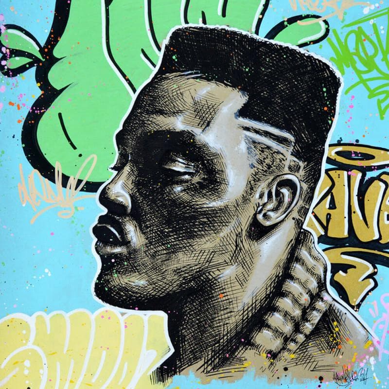 Painting Kane by Mestre Mark | Painting Street art Graffiti Portrait Pop icons