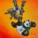 Painting Kung-fu by Chauvijo | Painting Pop-art Pop icons Graffiti Acrylic Resin