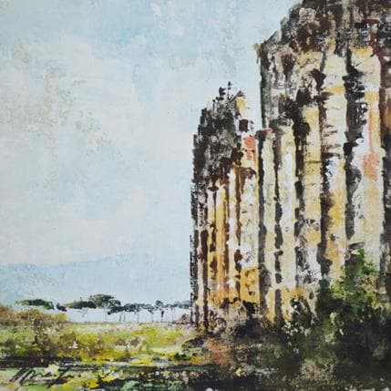 Painting Parco degli acquedotti by Missagia Claudio | Painting Figurative Landscapes