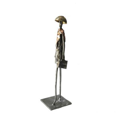Sculpture Fashion by Martinez Jean-Marc | Sculpture Figurative Metal