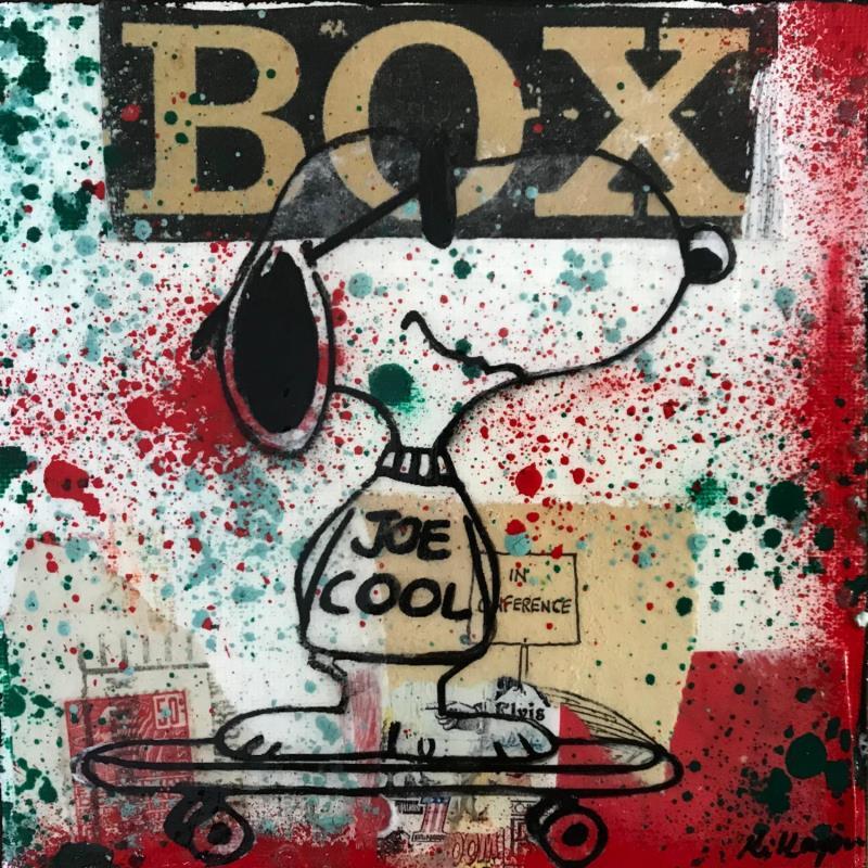 Painting Snoopy skate by Kikayou | Painting Pop-art Pop icons Graffiti